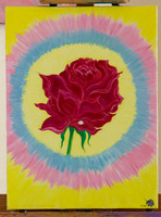 Before - The first image of the painting, prior to digital restoration