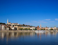 The Danube River at Budapest