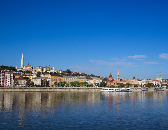 The Danube River at Budapest