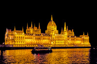 Parliament of Hungary at Night